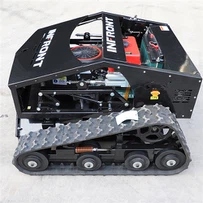 Малка верижна косачка с дистанционно управление