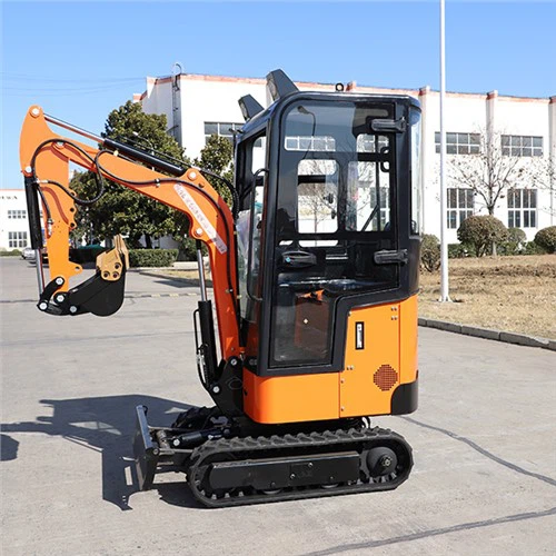 Малък зелен багер